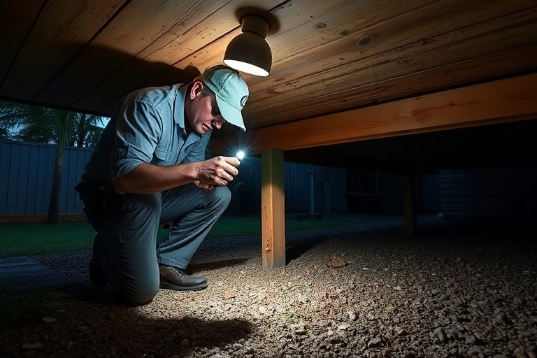 Under Deck Possum Removal Preston